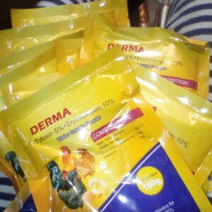 DERMA TYLOSIN 5% ERYTHROMYCIN 10% WATER SOLUBLE POWDER