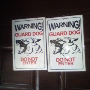 DOG SIGN