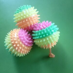 BOUNCY SPIKE BALL 4 COLOUR