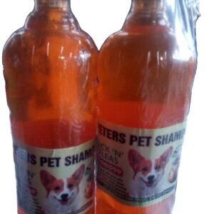 (SHAMPOO FOR TICK AND FLEA'S)PETER PET SHAMPOO 1L (7/31)